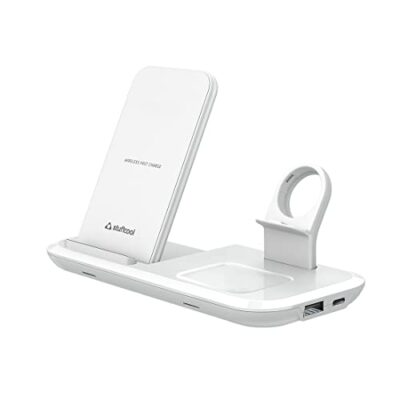 Stuffcool WC810 3-in-1 Wireless Charging Station for...