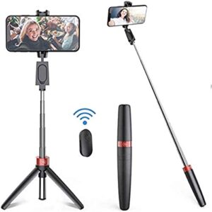 ZOBAK Flexible Portable Phone Holder Wireless Selfie Stick Mobile Phone Tripod Wireless Selfie…