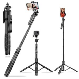 ZOBAK Upgraded Long Selfie Stick, Balance Handle for Anti Shake Shooting, 6 Section Telescopic Pole…