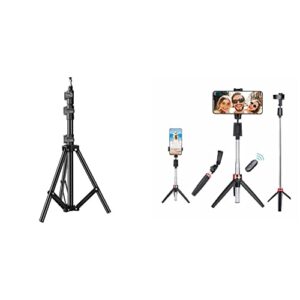 DIGITEK® (DLS-006FT) Lightweight & Portable Aluminum Alloy Light Stand && (DTR-210SS) Portable…