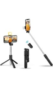 Selfie Stick Tripod, 3 in 1 Extendable Selfie