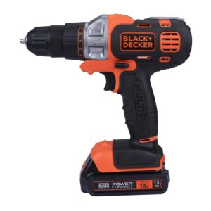 BLACK+DECKER MT218K-GB 18V 10mm Li-ion Cordless Multi-Evo Multitool Starter Kit with Drill Driver…