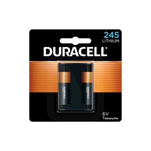 Duracell Specialty 2CR5 245 Lithium Photo Camera Battery, pack of 1