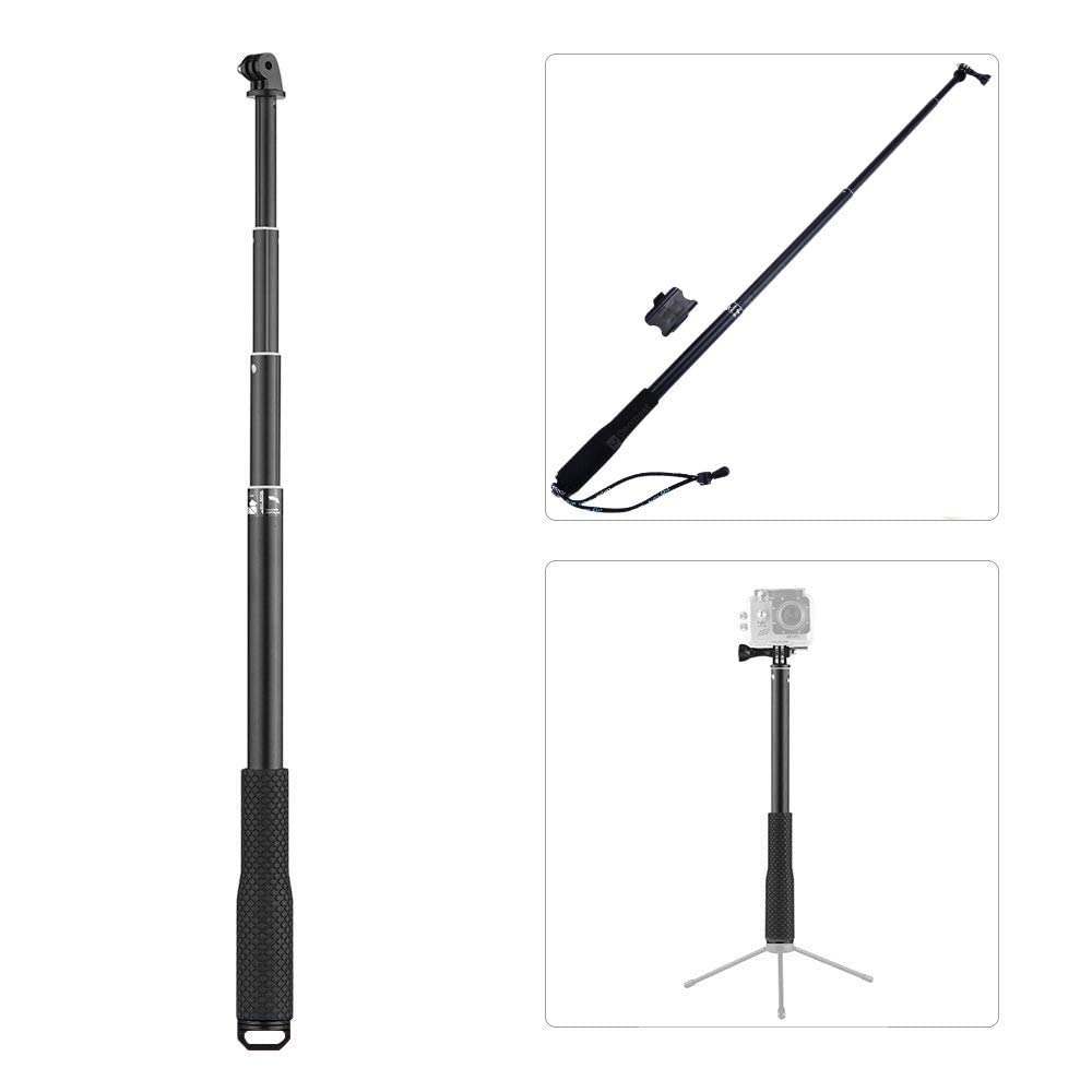 E-Sell Enterprise, GoEasyPlus Aluminium Alloy 4-Section Handheld Selfie Stick Monopod Extendable…