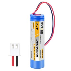 Evtics 3.7V 2600MAh 1S1P 18650 Rechargeable Lithium-ion Battery JST XH 2.54 Plug for…