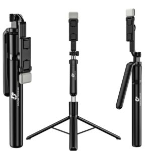 GADGETSWEAR Mobile Stand Selfie Stick (6 Months Warranty), Phone with Tripod Holder for Video…