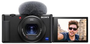 Sony Digital Camera ZV-1 Only (Compact, Video Eye AF, Flip Screen, in-Built Microphone, 4K Vlogging…