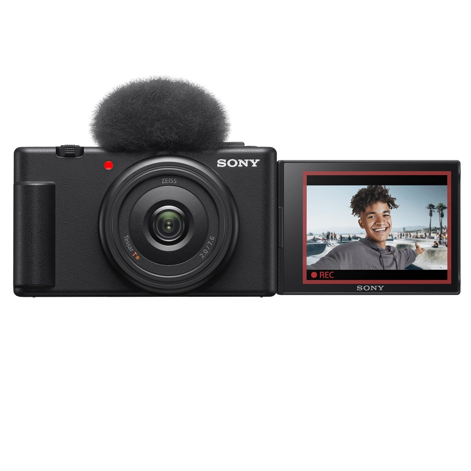 Sony Digital Camera ZV-1F for Content Creators with Ultra-Wide 20mm Prime Lens | Soft Skin Feature |…