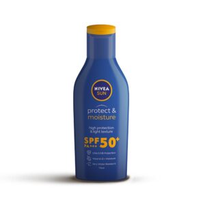 NIVEA SUN Protect and Moisture 75ml SPF 50 Advanced Sunscreen for Instant Protection| PA+++ UVA -…